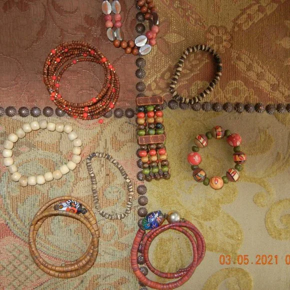 COPY - Boho Hippie Tribal Gypsy Bracelet Bundle (jew1) - Picture 2 of 9